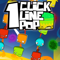1 Click 1 Line 1 Pop Game