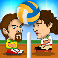 2 Player Head Volleyball Game