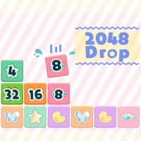 2048 Drop Game