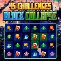 45 Challenges Block Collapse Game