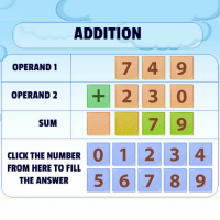Addition Practice Game