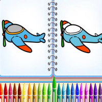 Aero Coloring Books Game