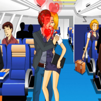 Air Hostess Kissing Game