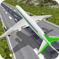 Airplane Fly 3D Flight Plane Game