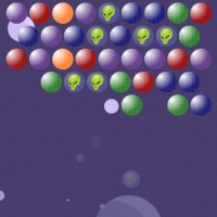 Aliens Bubble Shooter Game