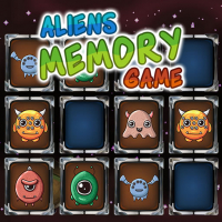 Aliens Memory Game Game