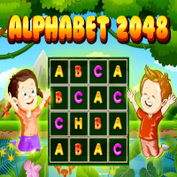 Alphabet 2048 Game