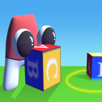 Alphabet Room Maze 3D Game