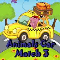 Animal Cars Match 3 Game