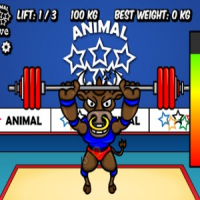 Animal Olympics – Weight Lifting Game