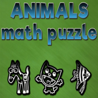 Animals math puzzles Game