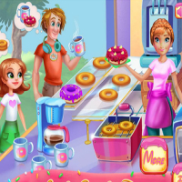 Annie Cooking Donuts Game