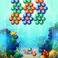 Aqua Bubble Shooter Game