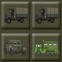 Army Trucks Memory Game