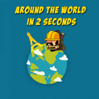 Around The World In 2 Seconds Game