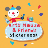 Arty Mouse Sticker Book Game