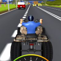 ATV Highway Traffic Game