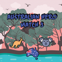 Australian Hero Match 3 Game