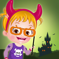 Baby Hazel Halloween Castle Game