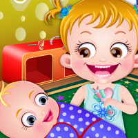Baby Hazel Sibling Surprise Game