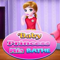 Baby Princess Mia Bathe Game