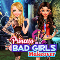 Bad Girls Makeover Game