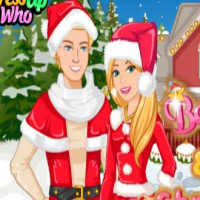 Barbie and Ken Christmas Game