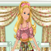 Barbie’s Patchwork Peasant Dress Game