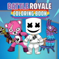 Battle Royale Coloring Book Game