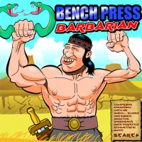 Bench Press The Barbarian Game