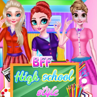 BFF High school style Game