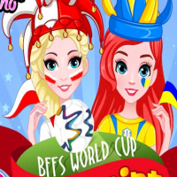 BFFs World Cup Face Paint Game