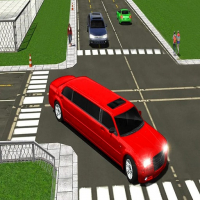 Big City Limo Car Driving 3D Game
