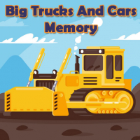 Big Trucks And Cars Memory Game