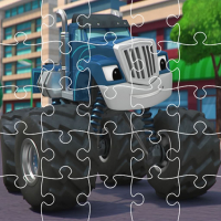 Blaze Trucks Jigsaw Game