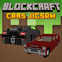 Blockcraft Cars Jigsaw Game