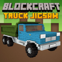 Blockcraft Truck Jigsaw Game