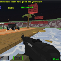Blocky Combat Strike Zombie Multiplayer Game