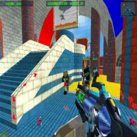 Blocky Gun Paintball 3 Game