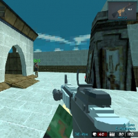 Blocky Shooting Arena 3D Pixel Combat Game
