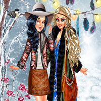 Boho Winter with Princess Game