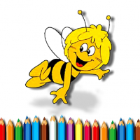 BTS Bee Coloring Book Game