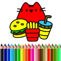 BTS Cute Cats Coloring Game