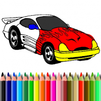 BTS Muscle Car Coloring Game