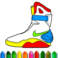 BTS Shoe Coloring Game