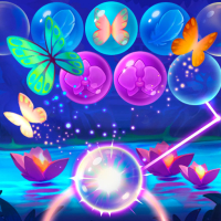 Bubble Pop Butterfly Game