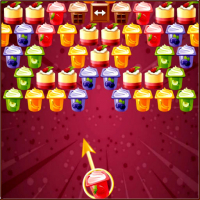 Bubble Shooter Puddings Game