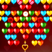Bubble Shooter Valentines Game
