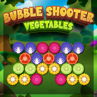 Bubble Shooter Vegetables Game