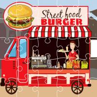 Burger Trucks Jigsaw Game